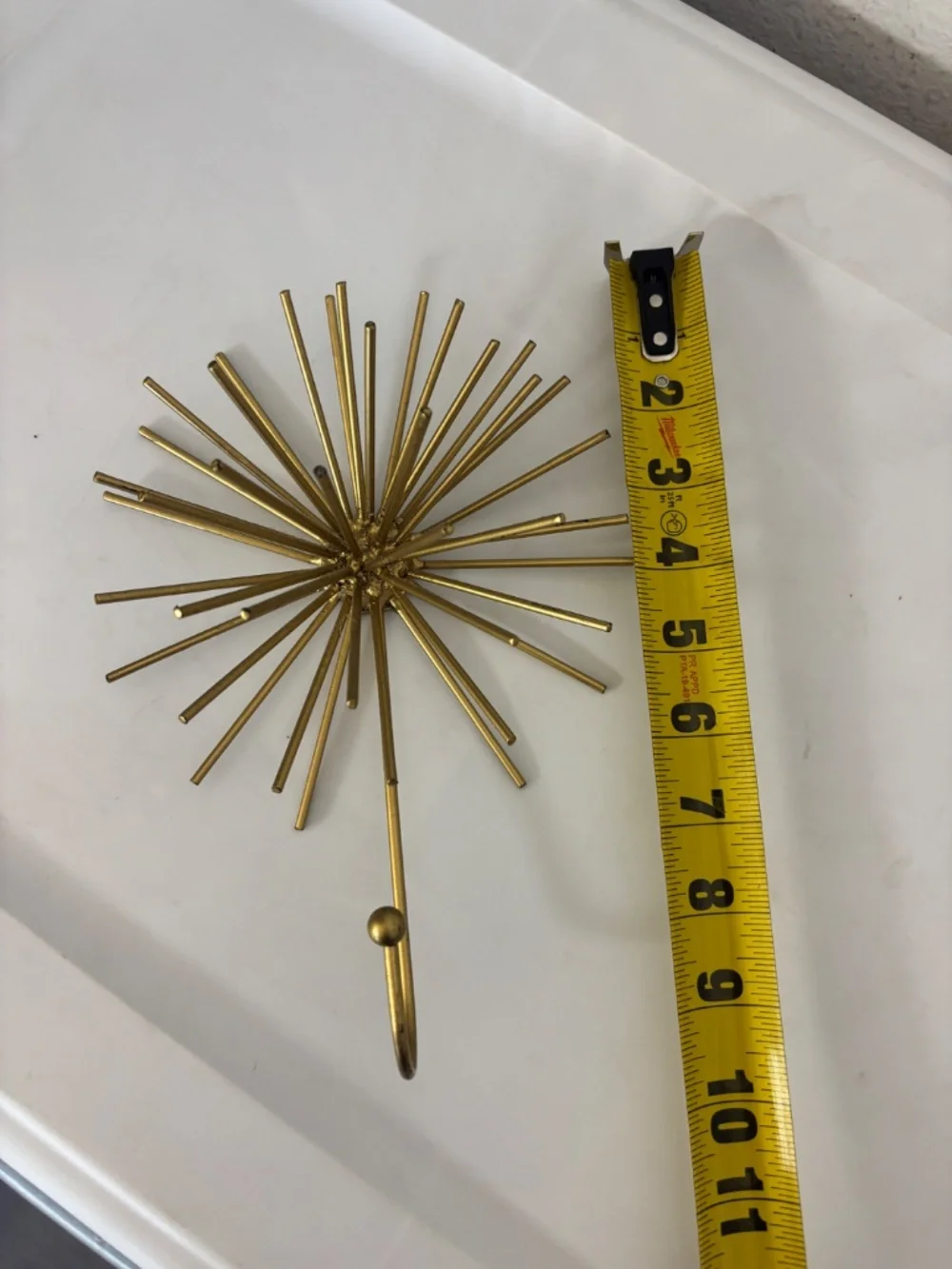Gold Bursting Star Wall Hook